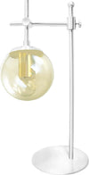 Abat-jour-moderna-Padana-Lampadari-GIOKO-1103-L1-BI-E27-LED-metallo-vetro-soffiato-lampada-tavolo