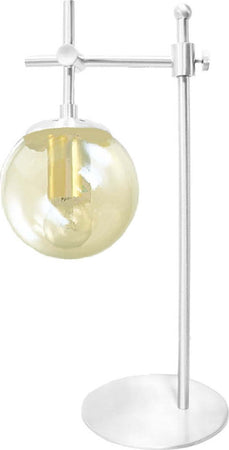 Abat-jour-moderna-Padana-Lampadari-GIOKO-1103-L1-BI-E27-LED-metallo-vetro-soffiato-lampada-tavolo