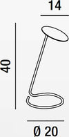 Abat-jour-moderna-Perenz-KOBRA-6656-B-LC-LED-lampada-tavolo-scrivania-orientabile-metallo