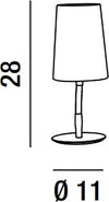 Abat-jour-moderna-Perenz-MASH-6696-E14-LED-lampada-parete-flessibile-orientabile-metallo