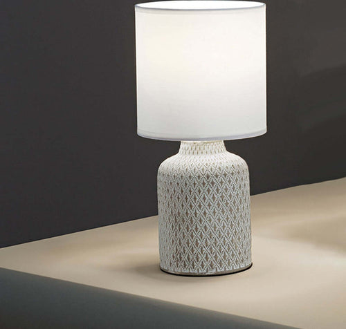 Abat-jour-moderna-Perenz-PROVENZA-6694-B-E14-LED-ceramica-tessuto-lampada-tavolo