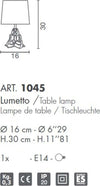 Abat-jour-moderna-Selene-ANAIS-1045-011-009-E14-LED-metallo-tessuto-lampada-tavolo