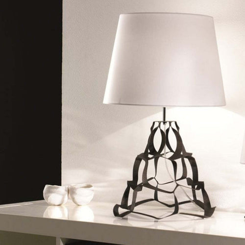 Abat-jour-moderna-Selene-ANAIS-1047-011-009-E27-LED-metallo-tessuto-lampada-tavolo