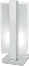 Abat-jour-moderna-Top-Light-CROSS-1106-P-E27-LED-metallo-vetro-lampada-tavolo