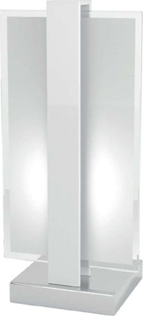 Abat-jour-moderna-Top-Light-CROSS-1106-P-E27-LED-metallo-vetro-lampada-tavolo