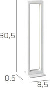 Abat-jour-moderna-Top-Light-DNA-1182-P-BI-LED-lampada-tavolo