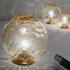 Abat-jour-moderno-Due-P-illuminazione-2585-L-LED-vetro-lampada-tavolo