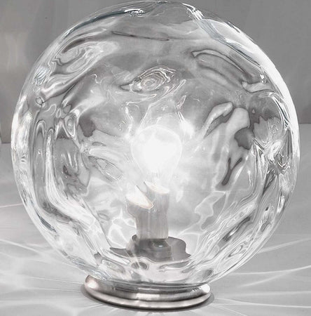 Abat-jour-moderno-Due-P-illuminazione-2586-LED-vetro-lampada-tavolo