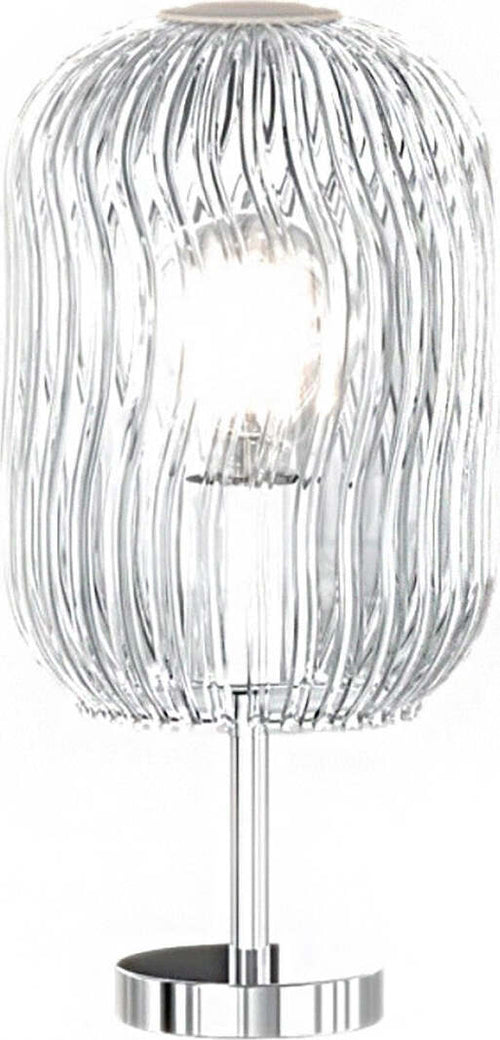 Abat-jour-moderno-Top-Light-TENDER-1181-CR-P-TR-E27-LED-vetro-lampada-tavolo