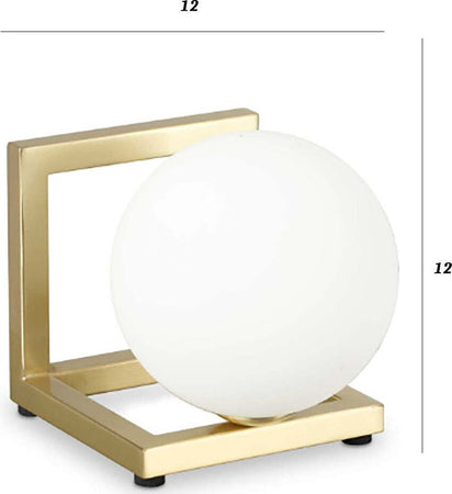 Abat-jour-ottone-ANGOLO-284361-G9-LED-lampada-tavolo-classica-sfera