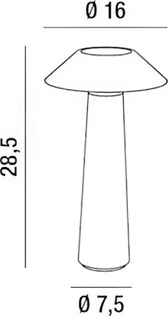 Abat-jour-Perenz-MANHATTAN-8120-LC-LED-IP44-3000K-touch-dimmerabile-lampada-tavolo-esterno-interno-batteria
