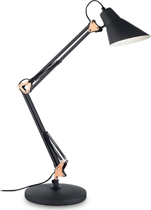 Abat-jour-scrivania-Ideal-Lux-SALLY-TL1-061160-E27-LED-metallo-orientabile-moderno