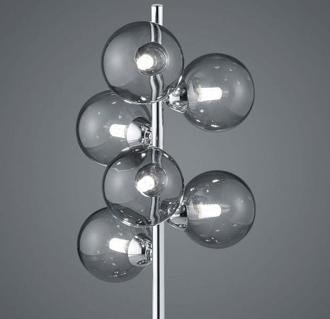 Abat-jour-Trio-Lighting-ALICIA-G9-LED-52H-vetro-fumè-lampada-tavolo-moderna-multiluce-sfere-interno