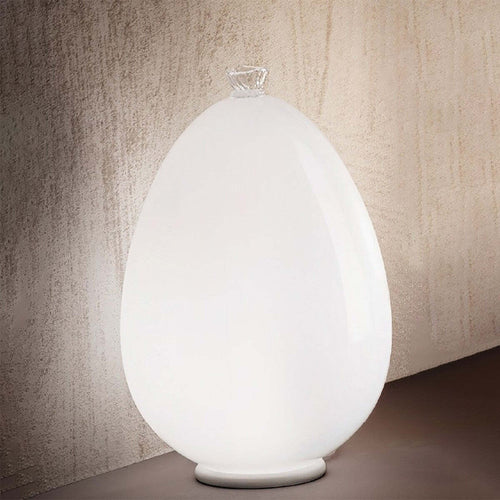Abat-jour-vetro-Due-P-Breath-2691-LM-E27-LED-lampada-tavolo-moderna-classica