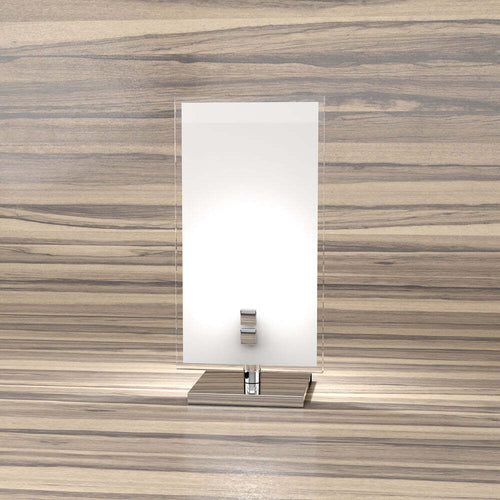 Abatjour-Contemporaneo-Brick-Metallo-Bianco-Vetro-Satinato-1-Luce-G9