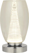 Abatjour-Contemporaneo-Ciclon-Metallo-Cromo-Vetro-Trasparente-Led-6W-3000K