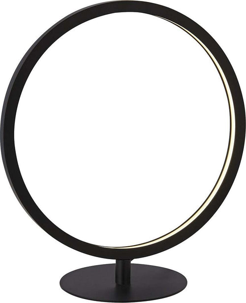 Abatjour-Contemporaneo-Circo-Acciaio-Bianco-Silicone-Nero-Led-11,8W-3000K