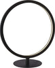 Abatjour-Contemporaneo-Circo-Acciaio-Bianco-Silicone-Nero-Led-11,8W-3000K