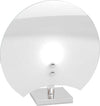 Abatjour-Contemporaneo-Clover-Metallo-Cromo-Vetro-Bianco-1-Luce-G9