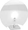 Abatjour-Contemporaneo-Clover-Metallo-Cromo-Vetro-Bianco-1-Luce-G9