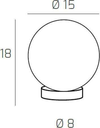 Abatjour-Contemporaneo-Eclipse-Metallo-Bianco-Vetro-Fumè-1-Luce-G9