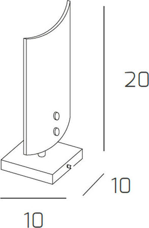 Abatjour-Contemporaneo-Linear-Metallo-E-Vetro-Bianco-1-Luce-G9