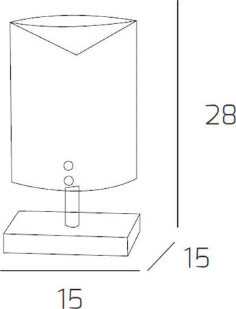 Abatjour-Contemporaneo-Mad-Metallo-E-Vetro-Bianco-1-Luce-E27