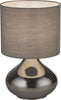 Abatjour-Contemporaneo-Oslo-Vetro-Grigio-Marrone-1-Luce-E14