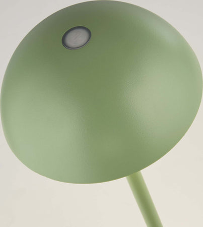 Abatjour-Contemporaneo-Portabello-Alluminio-Verde-Led-2W-3000K