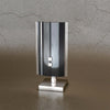 Abatjour-Contemporaneo-Shadow-Metallo-Bianco-Vetro-Nero-1-Luce-G9