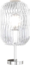 Abatjour-Contemporaneo-Tender-Metallo-Cromo-Vetro-Trasparente-1-Luce-E27