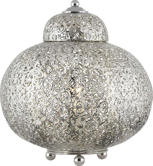 Abatjour-Contemporaneo-Traforo-Acciaio-Grigio-1-Luce-E27
