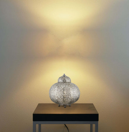 Abatjour-Contemporaneo-Traforo-Acciaio-Grigio-1-Luce-E27