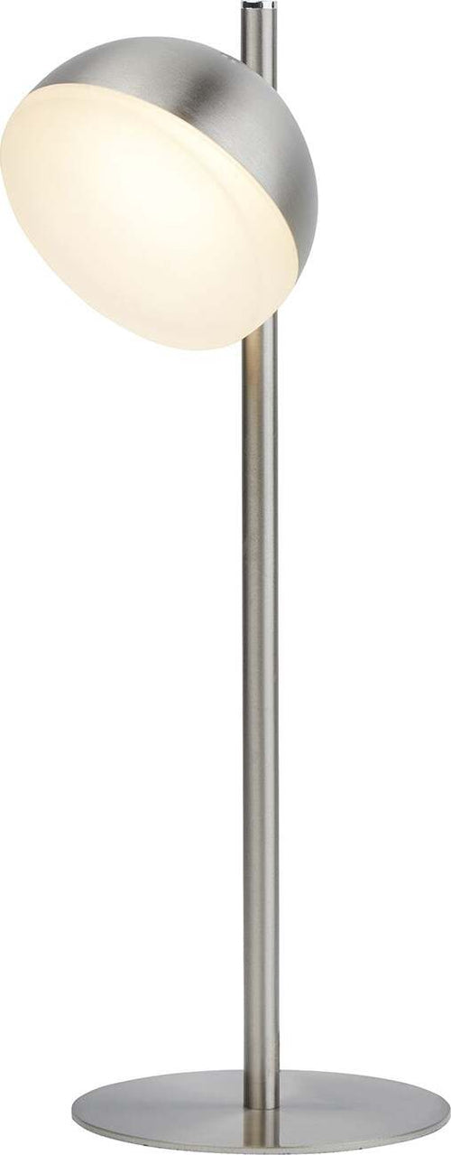 Abatjour-Contemporaneo-Tully-Acciaio-Argento-Policarbonato-Led-6W-3000K