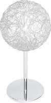 Abatjour-Contemporaneo-Willow-Metallo-Cromo-Diffusore-Alluminio-1-Luce-G9
