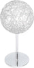 Abatjour-Contemporaneo-Willow-Metallo-Cromo-Diffusore-Alluminio-1-Luce-G9