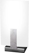 Abatjour-Contemporaneo-Wood-Metallo-Foglia-Argento-Vetro-Bianco-1-Luce-G9