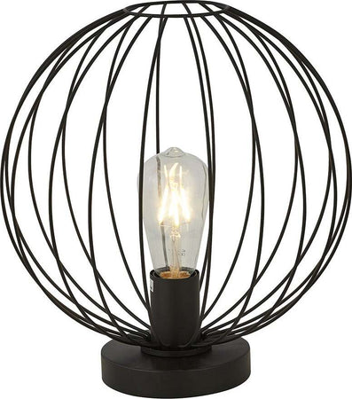 Abatjour-Industrial-Nordico-Rondo-Acciaio-Nero-1-Luce-E27