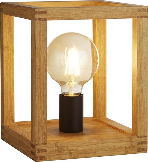 Abatjour-Industrial-Nordico-Square-Legno-Marrone-Nero-1-Luce-E27