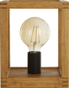 Abatjour-Industrial-Nordico-Square-Legno-Marrone-Nero-1-Luce-E27