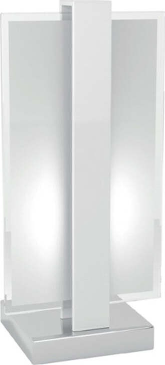 Abatjour-Moderno-Cross-Metallo-E-Vetro-Bianco-1-Luce-E27