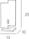 Abatjour-Moderno-Tetris-Color-Metallo-Cromo-Vetro-Bianco-1-Luce-G9