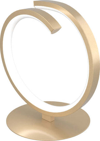 Abatjour-Moderno-Tornado-Alluminio-Oro-Led-8W