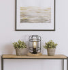 Abatjour-Rustico-Country-Visione-Acciaio-Nero-Marrone-1-Luce-E27