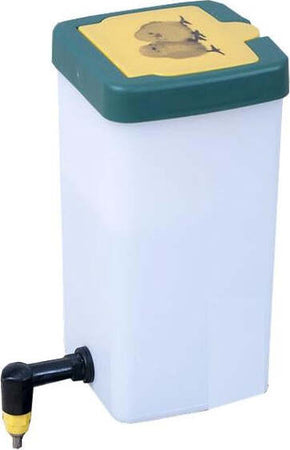Abbeveratoio-a-goccia-con-serbatoio-da-1-Litro-per-pulcini