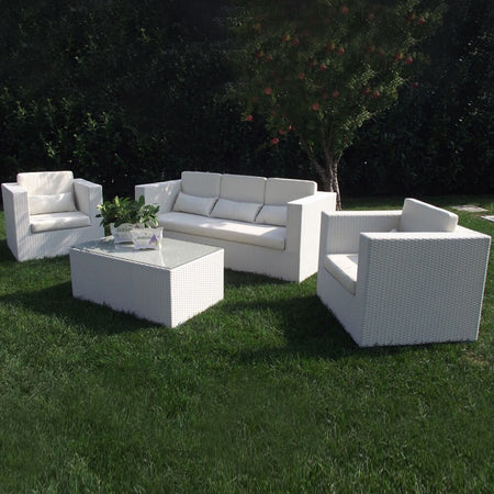 ABELLINUM---salotto-da-giardino-completo-di-cuscini-intreccio-in-rattan-sintetico-Bianco-Milani-Home