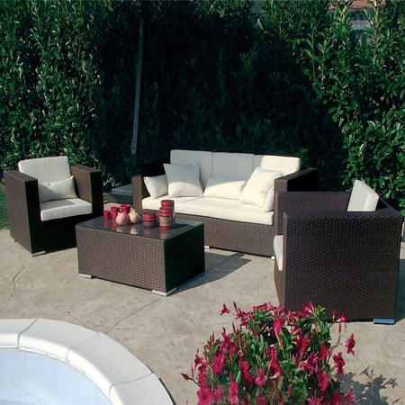 ABELLINUM---salotto-da-giardino-completo-di-cuscini-intreccio-in-rattan-sintetico-Marrone-Milani-Home