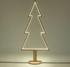 Abete triangolare luminoso con led multicolor e base in legno decorazione natalizia Casa e cucina/Decorazioni per interni/Addobbi e decorazioni per ricorrenze/Decorazioni natalizie/Alberi di natale artificiali MagiediNatale.it - Altamura, Commerciovirtuoso.it