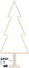 Abete triangolare luminoso con led multicolor e base in legno decorazione natalizia Casa e cucina/Decorazioni per interni/Addobbi e decorazioni per ricorrenze/Decorazioni natalizie/Alberi di natale artificiali MagiediNatale.it - Altamura, Commerciovirtuoso.it