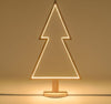 Abete triangolare luminoso con led multicolor e base in legno decorazione natalizia Casa e cucina/Decorazioni per interni/Addobbi e decorazioni per ricorrenze/Decorazioni natalizie/Alberi di natale artificiali MagiediNatale.it - Altamura, Commerciovirtuoso.it